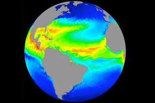 Map image for Modeling Sea Surface Temperature