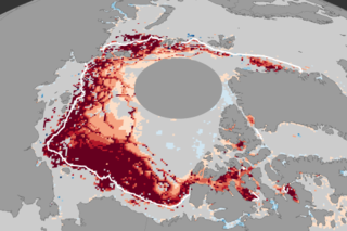 Map image for 2018 Arctic sea ice minimum continues longer trend