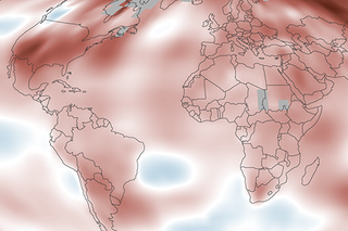 Map image for 2017 State of the climate: Global surface temperature