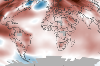 Map image for 2015 State of the Climate: Global Temperature