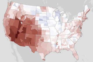 Map image for Climate Conditions: Hot and Dry June in the Southwest