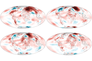 Map image for June 2020: third-hottest June on record