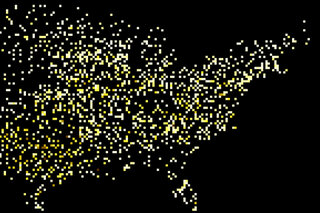 Map image for Heat Dominates the U.S. in July