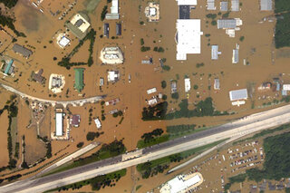 Map image for Global warming increased risk, intensity of Louisiana&#039;s extreme rain event 