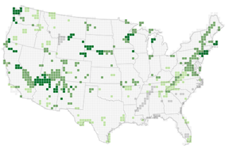 Map image for Spring is arriving earlier in National Parks