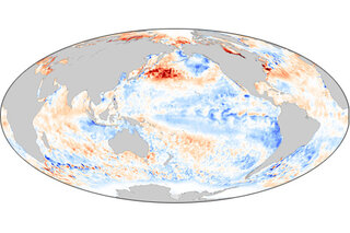 Map image for Summer Interlude Over, La Niña Resumes in the Pacific