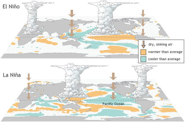 ENSO El Nino schematic for promo image