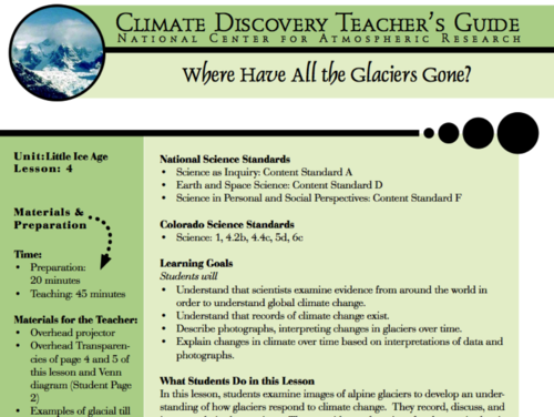 Where Have All the Glaciers Gone?