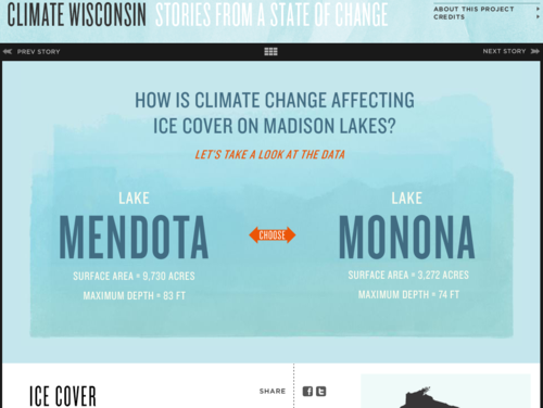 Climate Wisconsin Ice Cover