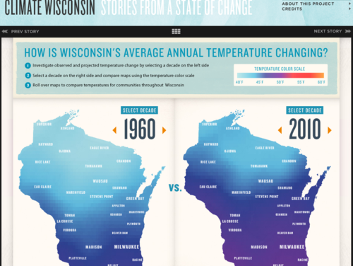 Climate Wisconsin: Temperature Change