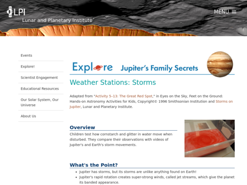 Weather Stations: Storms