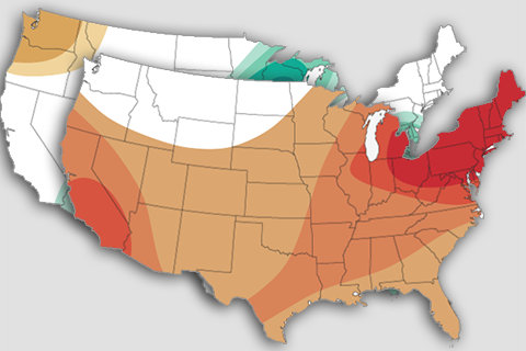 What's the U. S. climate outlook for September 2018? 