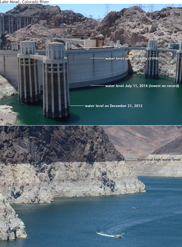 Western drought brings Lake Mead to lowest level since it was built